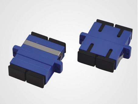 Single mode SC/UPC Duplex Fiber Optic Adapter